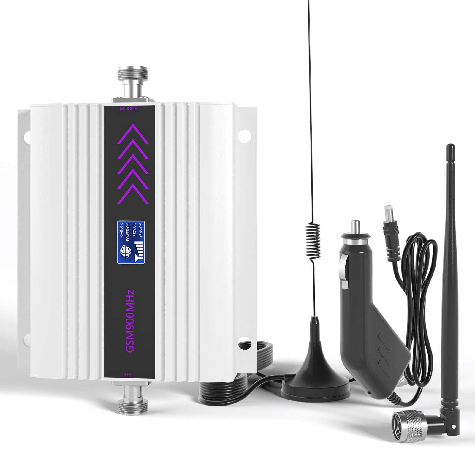 GOBOOST Cell Phone Signal Booster for Truck Single Band 65dB High Gain