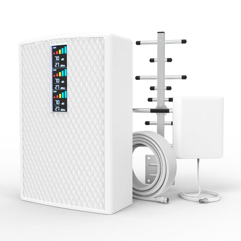 GOBOOST Cell Phone Signal Booster Band2&4&5 with Yagi Antenna GOBOOST Cell Phone Signal Booster Band2&4&5 with Yagi Antenna