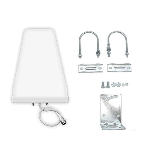 Antena LPDA direccional Goboost para amplificador de señal de teléfono celular con N Frmale 丨 Accesorios de amplificador de señal Antena LPDA direccional Goboost para amplificador de señal de teléfono celular con N Frmale 丨 Accesorios de amplificador de señal