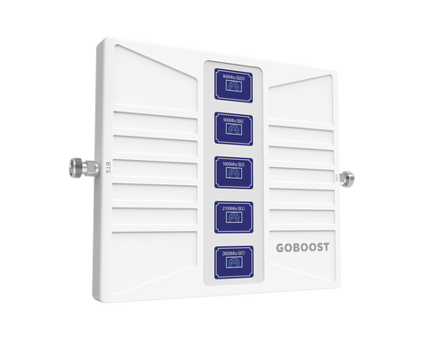 North America Hot Sale丨GOBOOST Cell Phone Signal Amplifier Unit for Rural Areas Cover Up to 5,000 sq. ft. (without Antennas and Coaxial Cable)