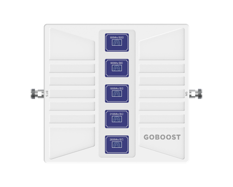 North America Hot Sale丨GOBOOST Cell Phone Signal Amplifier Unit for Rural Areas Cover Up to 5,000 sq. ft. (without Antennas and Coaxial Cable)
