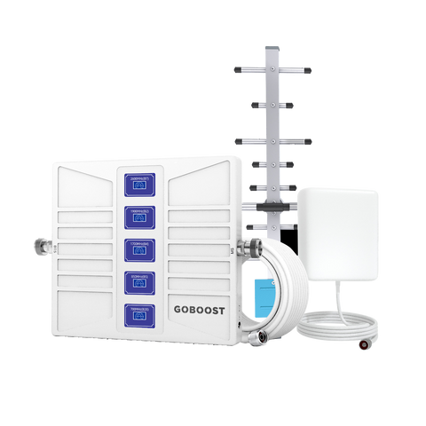 Vente chaude en Amérique du Nord - Amplificateur de signal de téléphone portable GOBOOST pour les zones rurales couvrant jusqu'à 5 000 pieds carrés