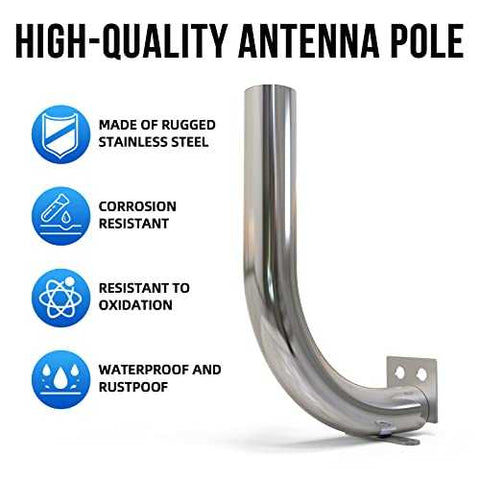 Support de poteau Goboost pour antennes extérieures, accessoires d'amplificateur de signal