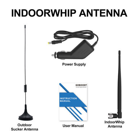 Amplificateur de signal cellulaire GOBOOST pour SUV/camions/fourgonnettes - Chaud à gain élevé