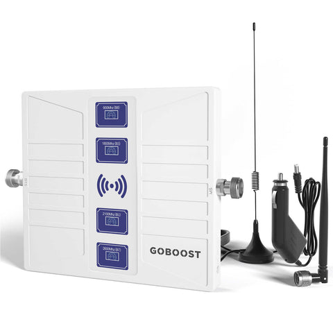 Goboost Cell Phone Signal Booster for Verizon AT&T T-Mobile 2G 3G 4G