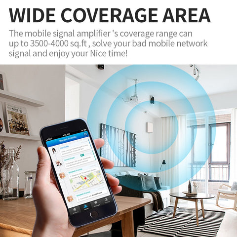 GOBOOST Signal Booster Wide Coverage Area