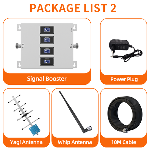 Popular GOBOOST 75dB High Gain Cell Phone Signal Booster for Rural Areas/Home&Office