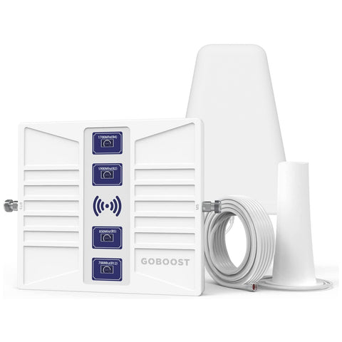 GOBOOST Signal Bootser with LPDA Antenna-Four Band-High Gain