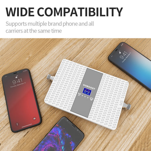 GOBOOST Signal Booster Wide Compatibllity